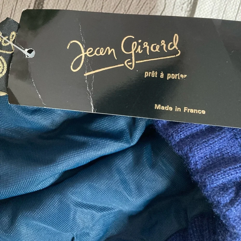 Vintage Jean Girard Wool Knit Maxi Skirt